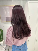 ローウェ 渋谷(Louwe)&nbsp;ブリーチなしのピンクブラウン