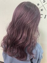 ヘアーアンドスパソシット(HAIR&SPA SOCIT) ダブルカラー×ピンクモーブ