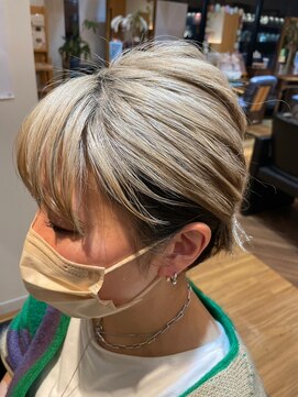 フレンズ 山鼻店(friend's) 白髪隠し逆インナー