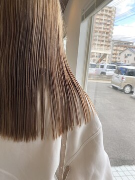 ミルヘアデザイン(mil hair design) ミルクティーベージュ