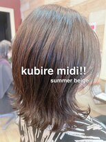 ヘアーリゾートサロン リチェット(Hair Resort Salon Ricetto) kubire ｍｉｄｉ