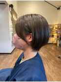20代30代大人可愛い★小顔ボブ丸みショートウルフカット