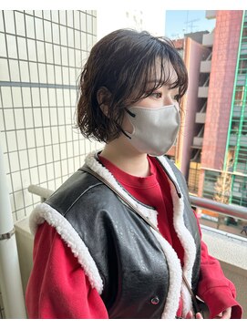 ロンドプランタン 恵比寿(Lond Printemps) ボブパーマ/ショートパーマ/透明感カラー/【大谷】