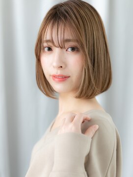 ドクターズ サロン ラブ(Dr's Salon LAB) 透明感あるメルティカラーで小顔ツヤ感ボブc古河20代30代40代