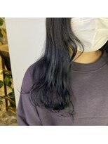 アモン 古船場店(amon Hair care＆Design) 【髪質改善専門店】ブルーグレージュ