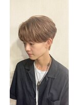 アドール(ADOR) センターパート ×ミルクティーベージュ