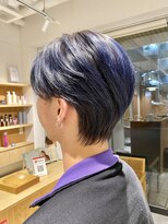 トリート 妙典店(TREAT)&nbsp;ネイビー×メンズカット＿TREAT妙典