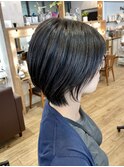 前髪_伸ばしかけショート_こなれミディ_イメチェン_ショート