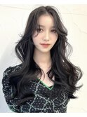 レイヤーカット/韓国ヘア/透明感カラー