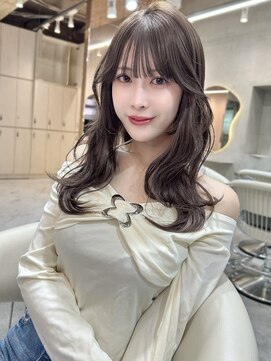 グロー 大宮(GLROW) 前髪　縮毛矯正　韓国　レイヤー　顔周り　haruhi