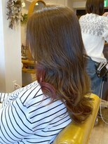 ミルティ(Myrtille)&nbsp;ミルティ☆グレージュ×インナーカラーラベンダーピンク