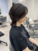 ユーフォリア 渋谷グランデ(Euphoria SHIBUYA GRANDE)&nbsp;メンズウルフ　ニュアンスパーマ　ナチュラルヘア