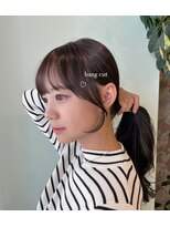 クム(kumu)&nbsp;韓国へア/レイヤー/顔周り/ボブ/透明感カラー