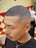 【革新的なBARBERスタイル】カット+イージーパーマ ￥17500 <府中/理容室>