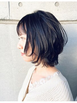 プラスワン 自由が丘(+ONE) 【＋ONE 自由が丘】ネオウルフ☆レイヤーボブ