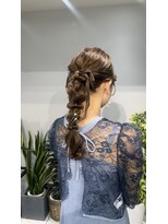 ヴェイン 渋谷(vain)&nbsp;10代20代30代◎結婚式モテ髪編みおろし