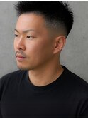 刈り上げ大人男性ストリート短髪