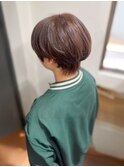 ナチュラルマッシュショート
