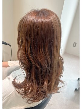 レイ 千葉(Lei) 【Lei 林 碧】Beige color×layer cut