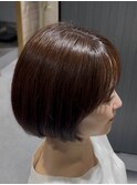 大人ボブ＋顔周りを綺麗に