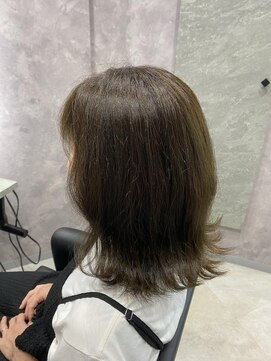 バディ 中野駅前店(BUDDY) オリーブベージュカラー(ケアカラー＋カット＋トリートメント)