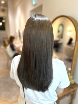 アンド ラ ブランシュ(&.La Blanche) アッシュベージュ/髪質改善/大宮