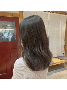 キングスベリー(Hair Relaxation King's Berry) 透け感グレージュ10.24暗めカラー