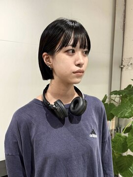 クリアーオブヘアー 栄南店(CLEAR of hair) 黒髪ボブ/カワイ