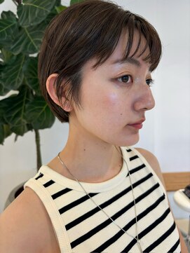 トリッカ 銀座(tricca) ショートボブ/耳かけショート/レイヤーカット