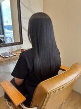 《美髪ストレート》さらなる美髪に♪髪質改善の技術でシルクのような柔らかさを★【髪質改善】