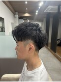 アップバングショート
