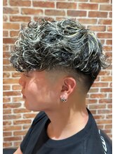 バーバーショップ スバル(BARBERSHOP SUBARU) メンズスペインカールメッシュ強めパーマ