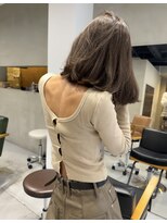 ヘアー アイス ルーチェ(HAIR ICI LUCE)&nbsp;レイヤースタイル レイヤーカット たっぷりハイライト 西田