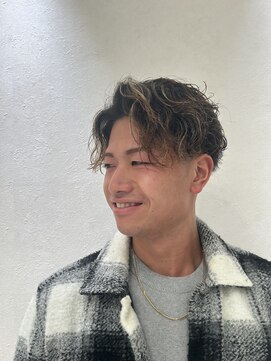 アース 金山店(HAIR&MAKE EARTH) メンズゆるふわパーマ