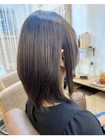 クオリア(QUALIA)&nbsp;大人可愛い ひし形くびれレイヤーフォギーベージュ/30代40代50代