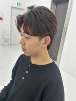 コア プラス 立川(COA PLUS)&nbsp;フェザーカット　フェザーパーマ　センターパート　毛流れ　立川