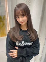 ハーツ 熊本(hearts.) 大人上品/レイヤーカット/ハイトーン/くびれヘア