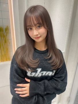 ハーツ 熊本(hearts.) 大人上品/レイヤーカット/ハイトーン/くびれヘア
