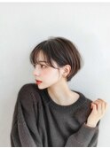 コーラルピンクシャギーカット12トーンニュアンスレイヤー