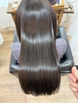 アルベリー ヘアーアンドスパ 浜松上島店(ALBELY hair&spa) 手触り◎縮毛矯正