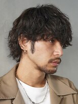 フィフス 大分(fifth)&nbsp;大分波巻きスパイラルパーマメンズカットラウンドマッシュ緩め