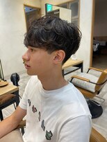 ラボヌールヘアーグレース 門前仲町店(La Bonheur hair grace)&nbsp;【杉本】メンズヘア/シャドウパーマ/ニュアンスパーマ