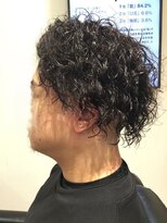 ルシードスタイル キューブ メンズ(LUCIDO STYLE Cube men's)&nbsp;メンズスパイラルパーマ×黒髪無造作カール