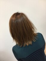 テテ ヘアーデザイン(tete hair design)&nbsp;切りっぱなしボブ