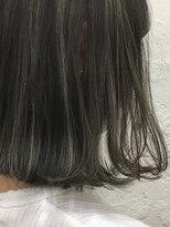 ブルーフェーセス 表参道(blue faces) 『blue faces』カーキグレージュ×ベイビーブロンドハイライト