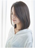 【VIRGO】フォギーブルージュ縮毛矯正大人レイヤー艶質感ボブ