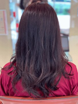 クアトログランシュ 水戸店(QUATRO×GranCieux) ゆるふわラベンダーブラウン