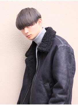 メンズフィール 南森町(MENS FEEL) サラマッシュ ナチュラル グレーアッシュカラー ノーセット