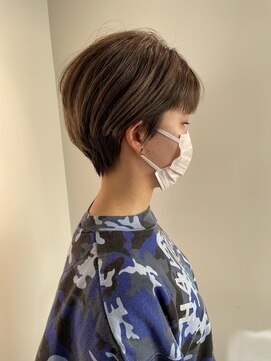 トレス(TRESS) ショートボブ/ベージュカラー/ハンサムショート