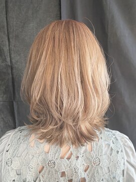 アメイジングヘアー 美沢店(AMAZING HAIR) 【AMAZING HAIR美沢店/五十嵐】ヘルシーブロンド×くびれミディ